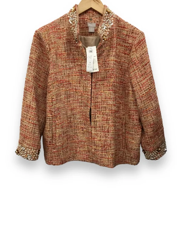 Blazer By Chicos In Orange, Size: Xl Women's Banquet Suit