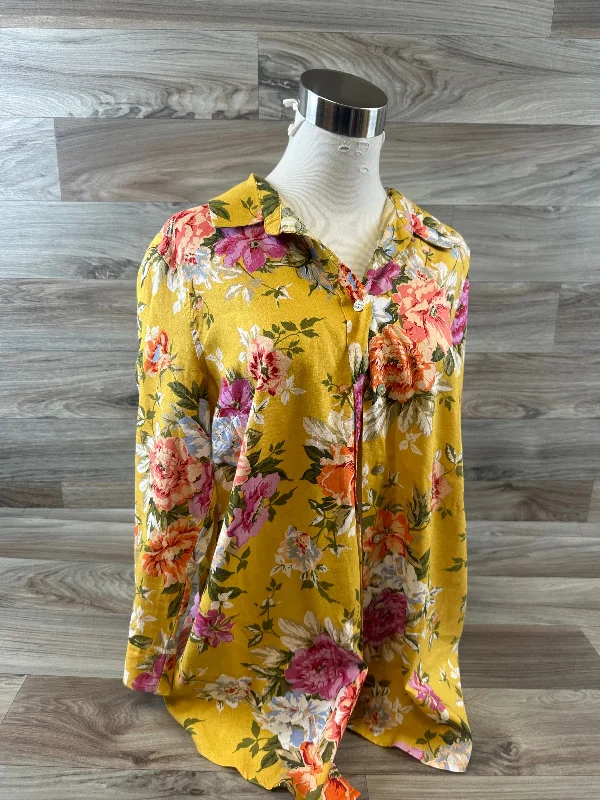 Blazer By Cmf In Floral Print, Size: Xs Women's Handmade Blazer