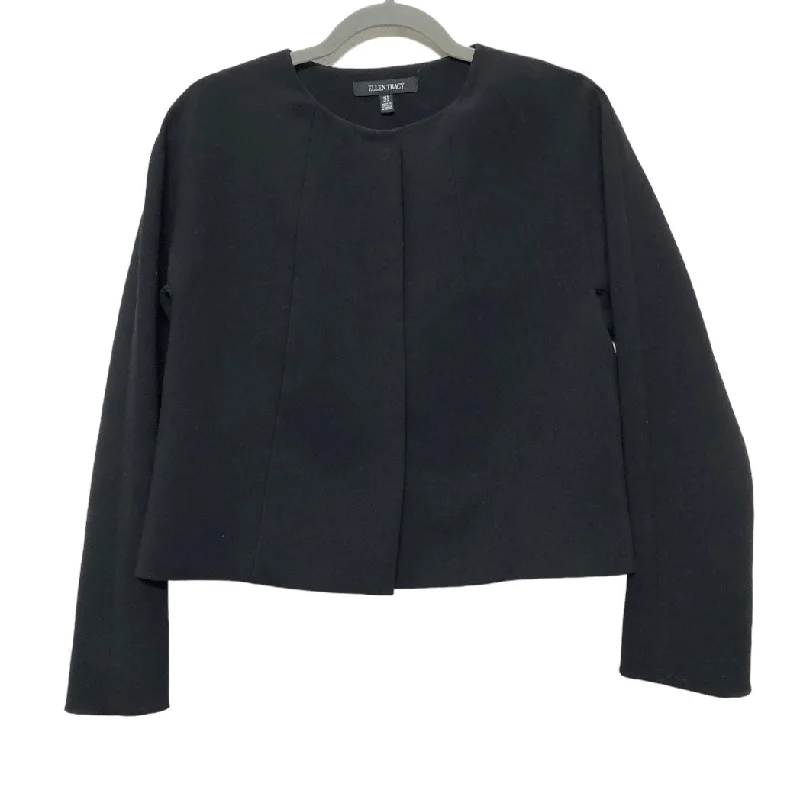 Blazer By Ellen Tracy In Black, Size: 6 Women's Vintage Suit
