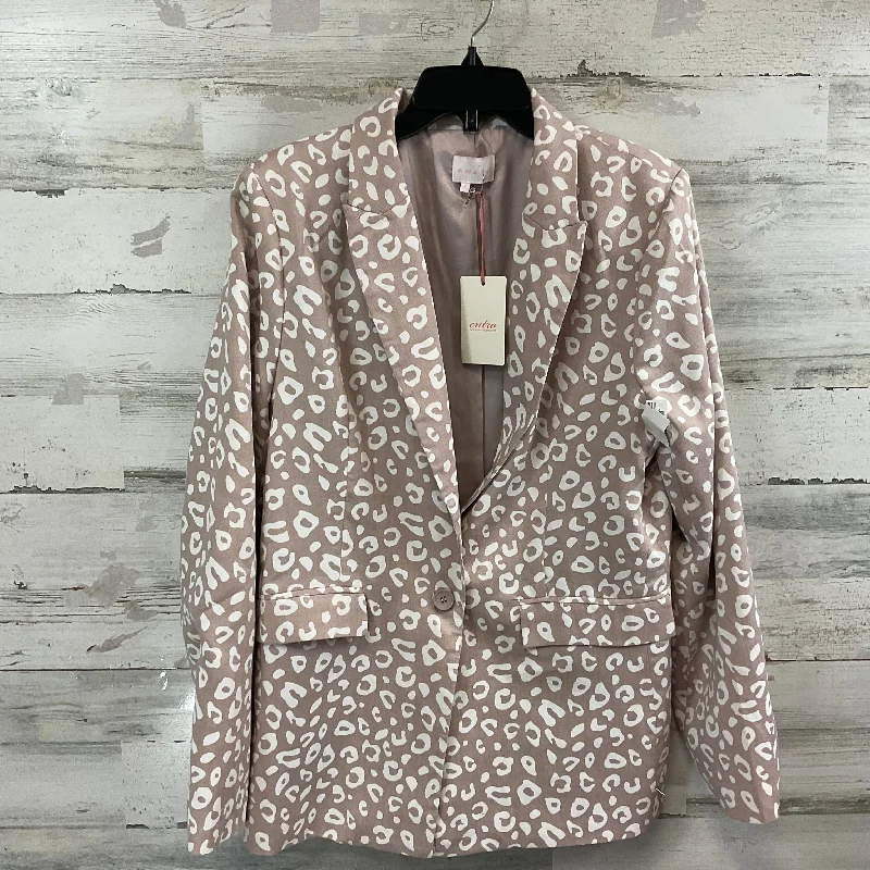 Blazer By Entro In Tan, Size: L Women's Unique Blazer