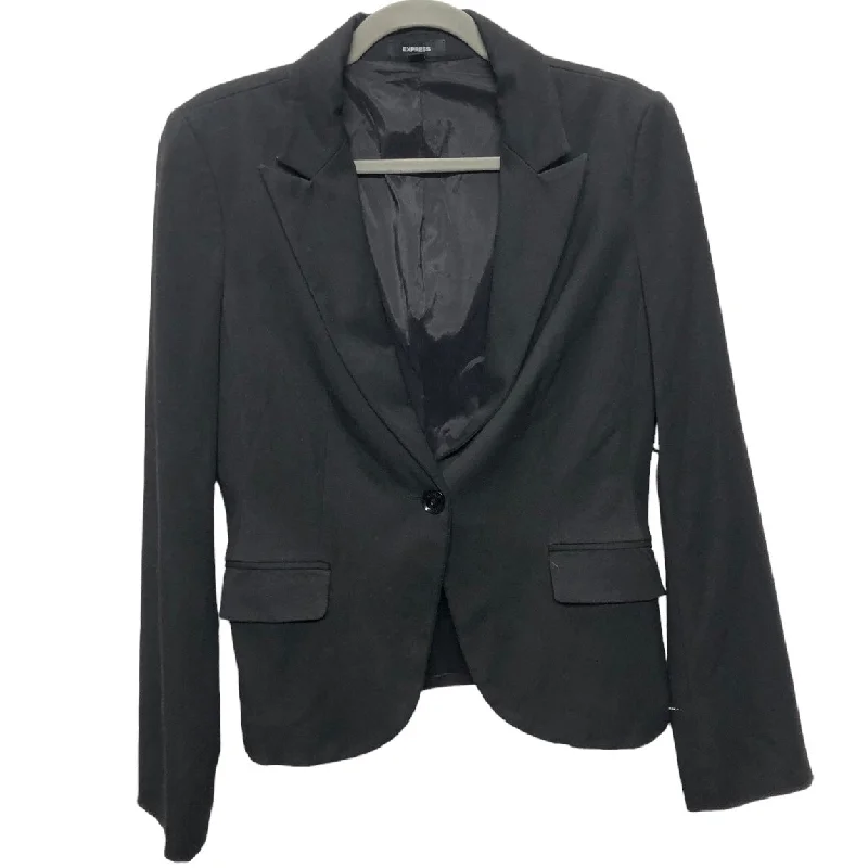 Blazer By Express In Black, Size: 8 Women's Wedding Blazer
