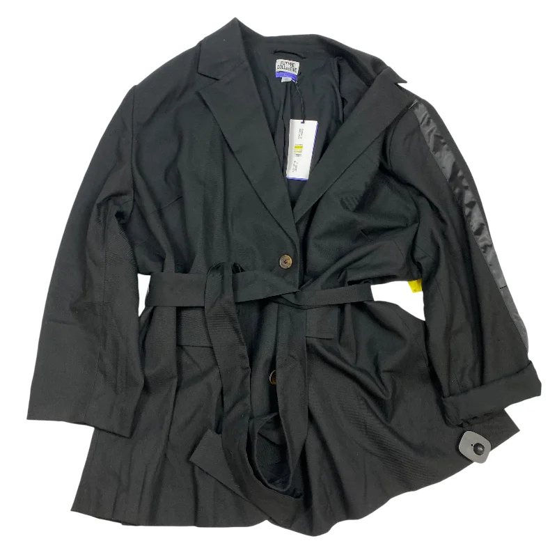 Blazer By Future Collective In Black, Size: 4x Summer Women's Jacket