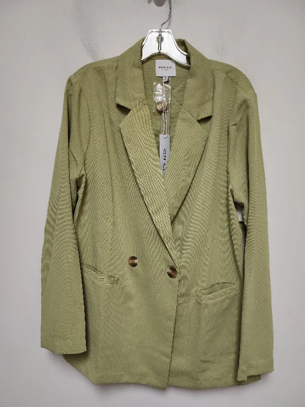 Blazer By Gilli In Green, Size: M Women's Trendy Blazer