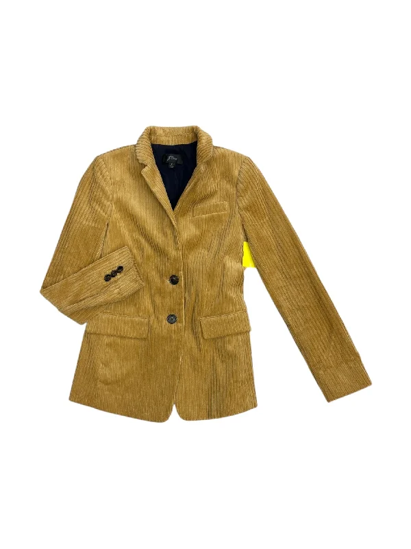 Blazer By J. Crew In Yellow, Size: 0 Women's Fashion Blazer
