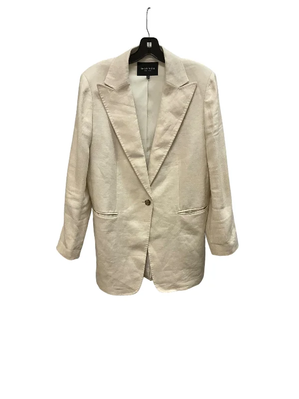 Blazer By Lafayette 148 In Cream, Size: M Women's Vintage Suit
