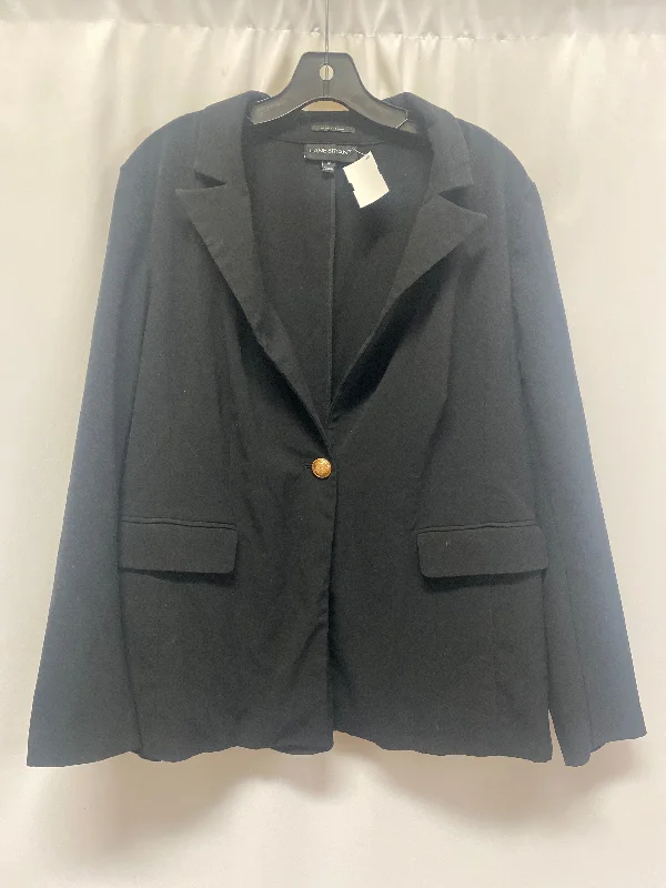 Blazer By Lane Bryant In Black, Size: Xxl Women's Elegant Suit