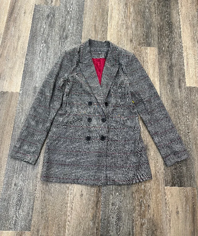 Blazer By Level 99 In Plaid Pattern, Size: M New Women's Blazer