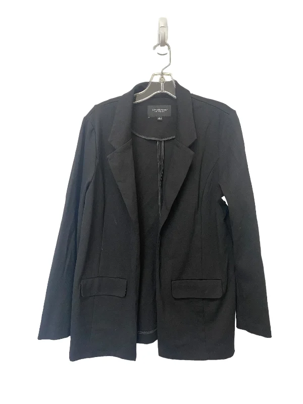 Blazer By Liverpool In Black, Size: L Women's Boutique Suit