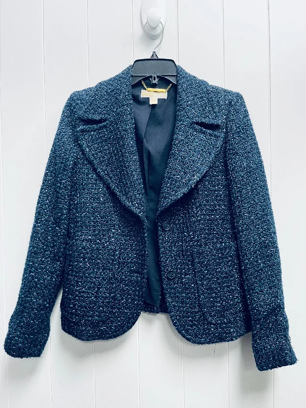 Blazer By Michael By Michael Kors In Navy, Size: 2 Women's Trendy Jacket