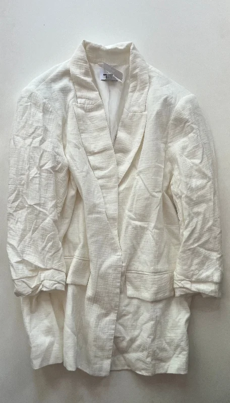 Blazer By Nine West Apparel In White, Size: 1x Women's Short Blazer