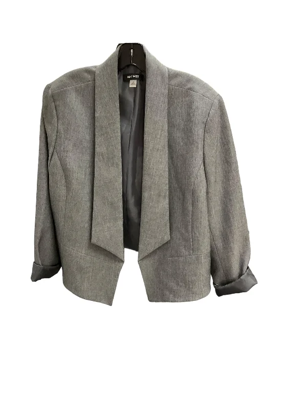Blazer By Nine West In Grey, Size: 16 Women's Formal Blazer