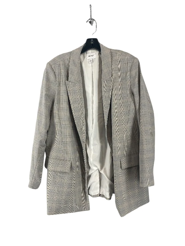 Blazer By Nine West In Plaid Pattern, Size: Xxl Winter Women's Blazer