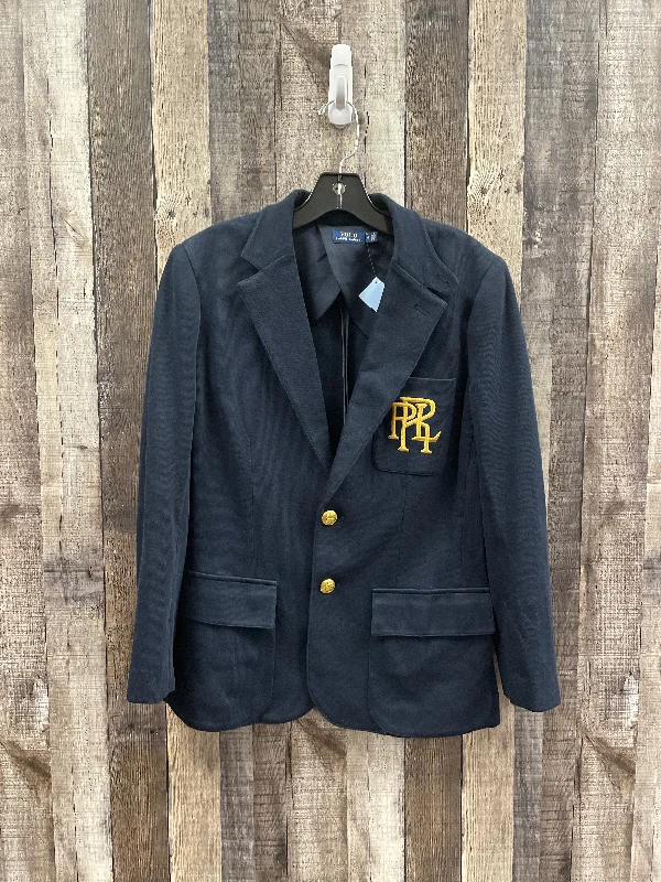 Blazer By Polo Ralph Lauren In Blue, Size: M Women's Custom Jacket