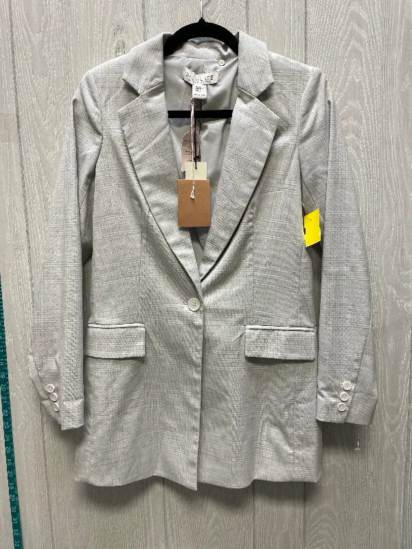 Blazer By Rachel Roy In Grey & White, Size: Xs Women's Brand Blazer