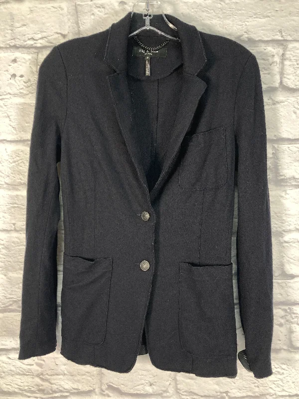 Blazer By Rag And Bone In Navy, Size: S Women's Long Blazer