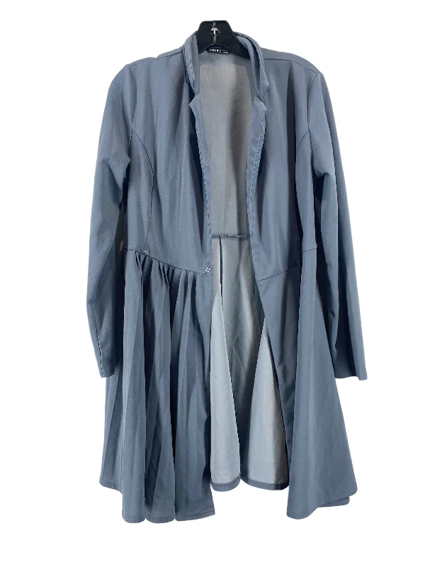 Blazer By Shein In Blue, Size: L Women's Plaid Suit