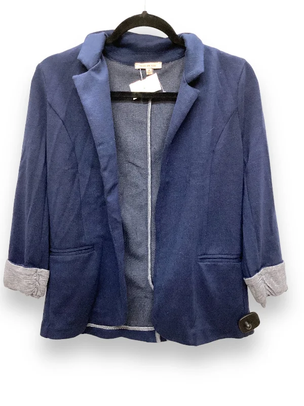 Blazer By Skies Are Blue In Blue, Size: M Women's Custom Jacket