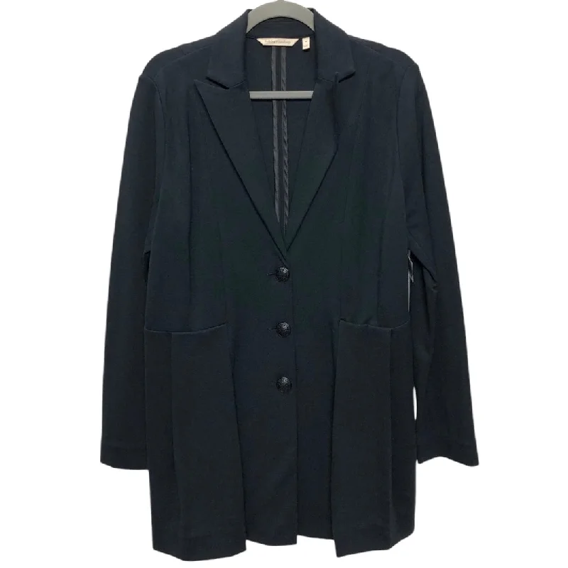Blazer By Soft Surroundings In Black, Size: M Plus Size Women's Coat