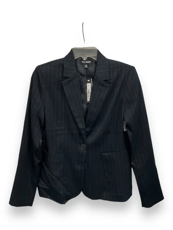 Blazer By Steve Madden In Navy, Size: Xs Women's Short Blazer