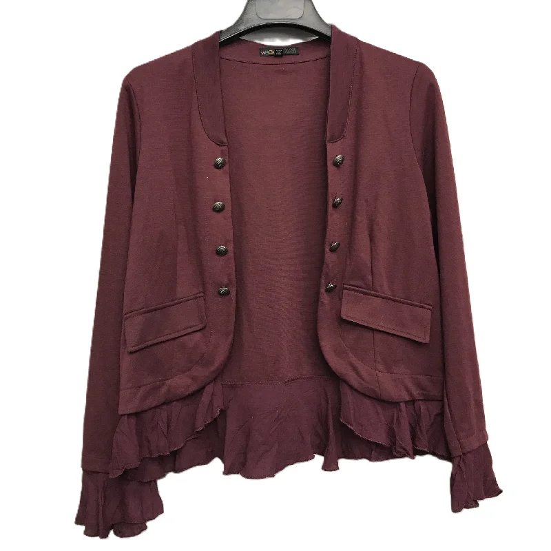 Blazer By Weavers In Red, Size: L Milan Custom Blazer