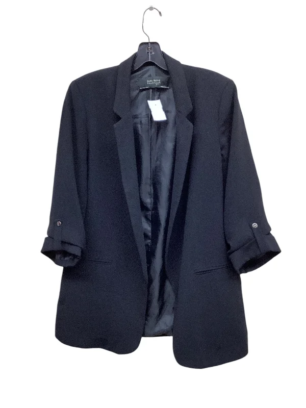 Blazer By Zara In Black, Size: M Women's Trendy Jacket