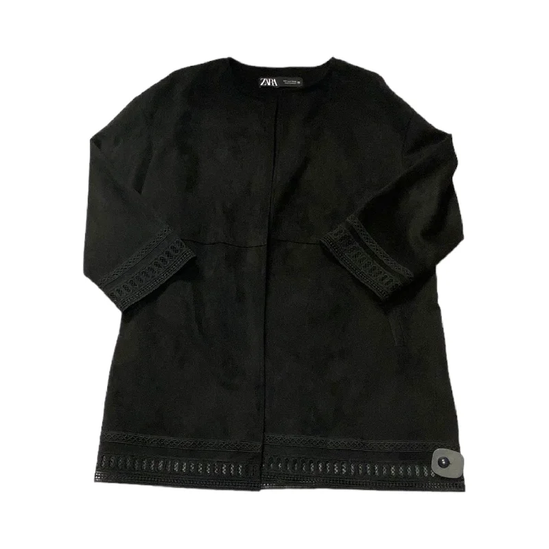 Blazer By Zara In Black, Size: S Slimming Women's Blazer