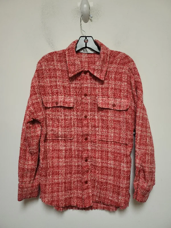 Blazer By Zara In Red, Size: Xs Women's Premium Blazer
