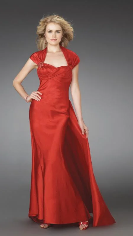 La Femme - 14238 Graceful Evening Long Dress Tunics Trendy modern