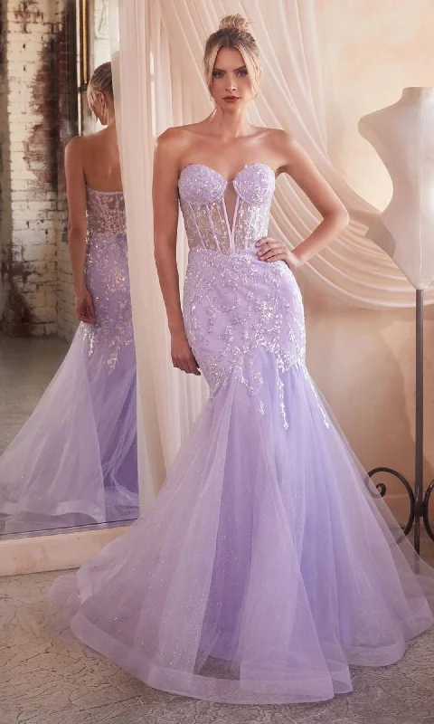 Formal Long Dress CB139 By Ladivine Bodycon Club Sequined