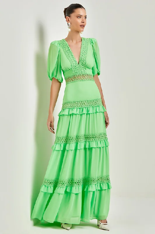 Moreau Long Dress Shift Classic Vintage