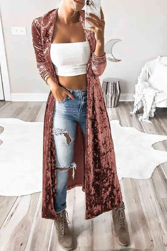 Open Front Long Sleeve Longline Cardigan Hooded Cardigan Collared Cardigan Shawl Collar Open Front Long Sleeve Longline Cardigan Hooded Cardigan Collared Cardigan Shawl Collar