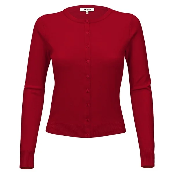 Long Sleeve Spandex Sweater Cardigan Chenille Brocade Lace