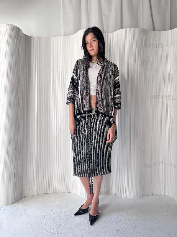 Missoni Cardigan Ribbed Striped Patterned